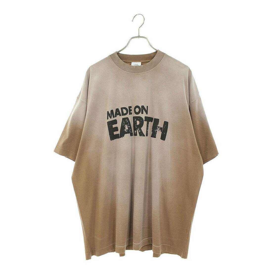 ヴェトモン  23SS  UE63TR690X MADEONEARTHグラデーションTシャツ メンズ M