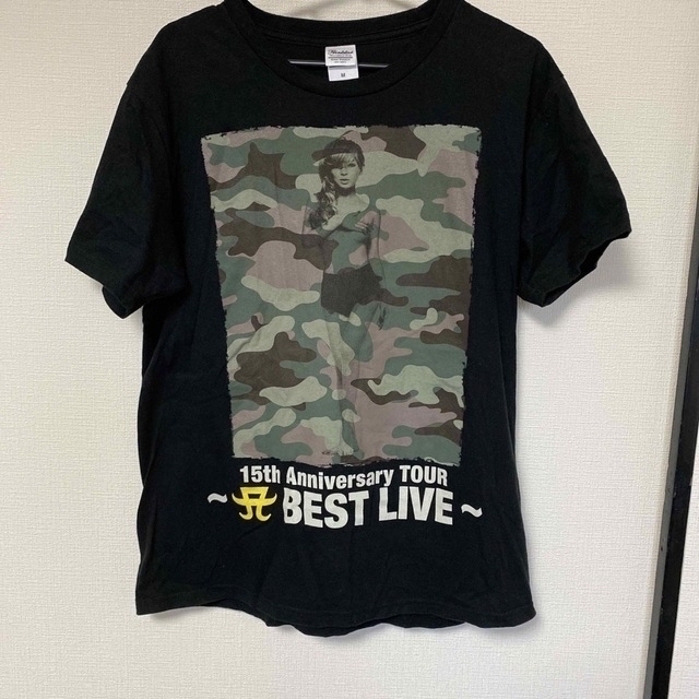 浜崎あゆみ15th Anniversary LIVE Tシャツ　【オマケT付き】 エンタメ/ホビーのタレントグッズ(ミュージシャン)の商品写真