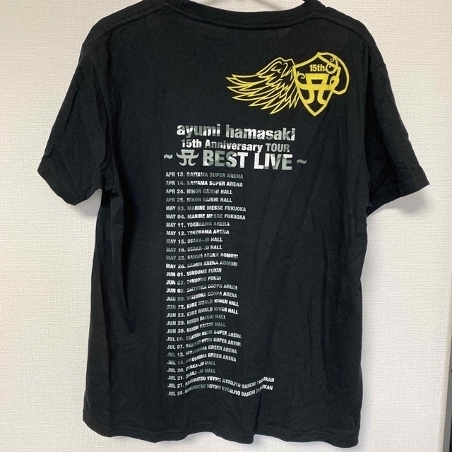 浜崎あゆみ15th Anniversary LIVE Tシャツ　【オマケT付き】 エンタメ/ホビーのタレントグッズ(ミュージシャン)の商品写真