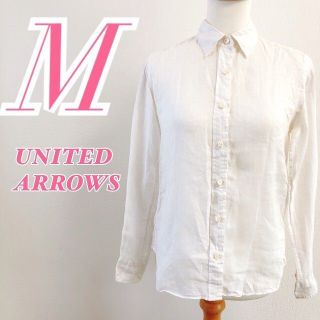 ユナイテッドアローズ(UNITED ARROWS)のUNITEDARROWSユナイテッドアローズ リネン100% ナチュラル(シャツ/ブラウス(長袖/七分))