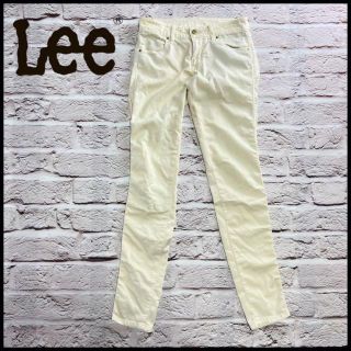 リー(Lee)のLee　リー　パンツ　ストレート　ストレッチ　スリム　レディース【XS】(カジュアルパンツ)