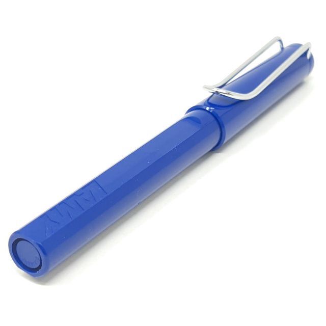 LAMY(ラミー)の新品　ＬＡＭＹ　 ラミー 　サファリ 　 ボールペン　ブルー インテリア/住まい/日用品の文房具(ペン/マーカー)の商品写真