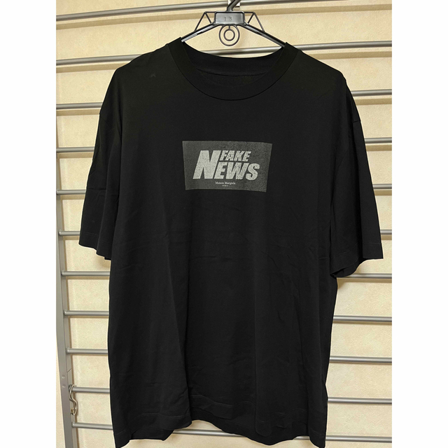 Maison Margiela◇20SS/Fake NewsプリントTシャツ-