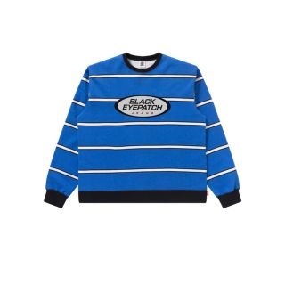 シュプリーム(Supreme)のblack eye patch スウェット　ボーダー(スウェット)