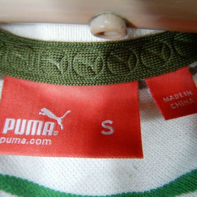 PUMA(プーマ)のo6239　PUMA　プーマ　半袖　ボーダー　デザイン　ポロシャツ メンズのトップス(ポロシャツ)の商品写真