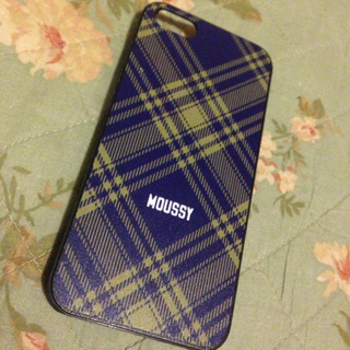 マウジー(moussy)のmoussy iPhone5 ケース(モバイルケース/カバー)