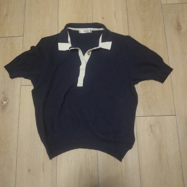 DoCLASSE(ドゥクラッセ)のDoCLASSE ドゥクラッセ L ポロシャツ 半袖 レディースのトップス(ポロシャツ)の商品写真