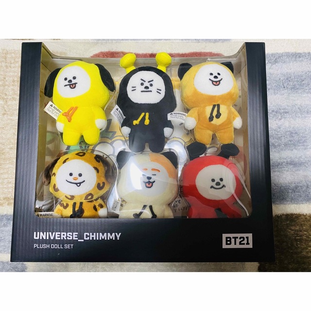 国内正規販売店】 BTS BT21 CHIMMY ユニバース プラッシュドール