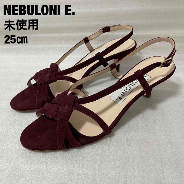 【未使用品】NEBULONI E. ネブローニ スウェード サンダル | フリマアプリ ラクマ
