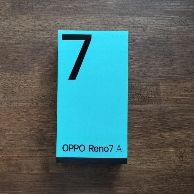 新古品　OPPO Reno7 A  128GB  ドリームブルー