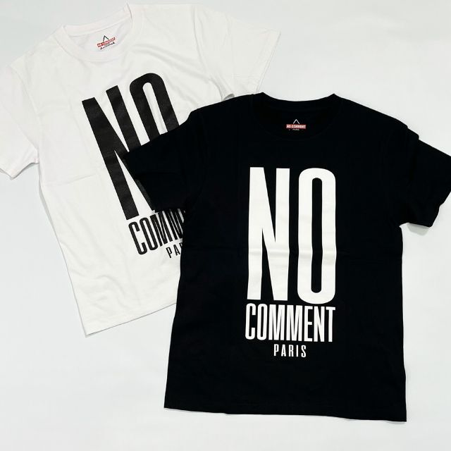 匿名発送　美品　NO COMMENT PARIS ノーコメントパリ カットソーM