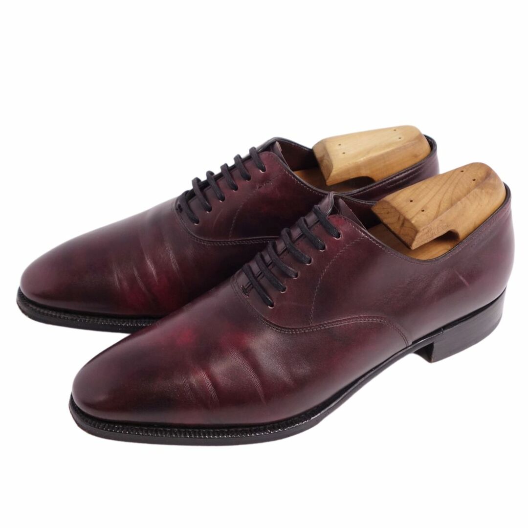 JOHN SMEDLEY(ジョンスメドレー)のジョンロブ JOHN LOBB レザーシューズ オックスフォードシューズ SEATON シートン ミュージアムカーフ カーフレザー 革靴 メンズ 5.5E(24cm相当) ボルドー メンズの靴/シューズ(ドレス/ビジネス)の商品写真