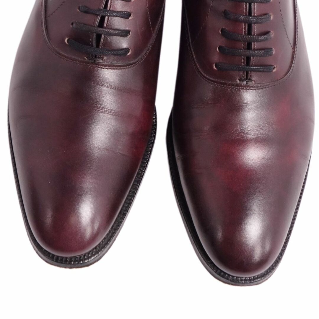 JOHN SMEDLEY(ジョンスメドレー)のジョンロブ JOHN LOBB レザーシューズ オックスフォードシューズ SEATON シートン ミュージアムカーフ カーフレザー 革靴 メンズ 5.5E(24cm相当) ボルドー メンズの靴/シューズ(ドレス/ビジネス)の商品写真