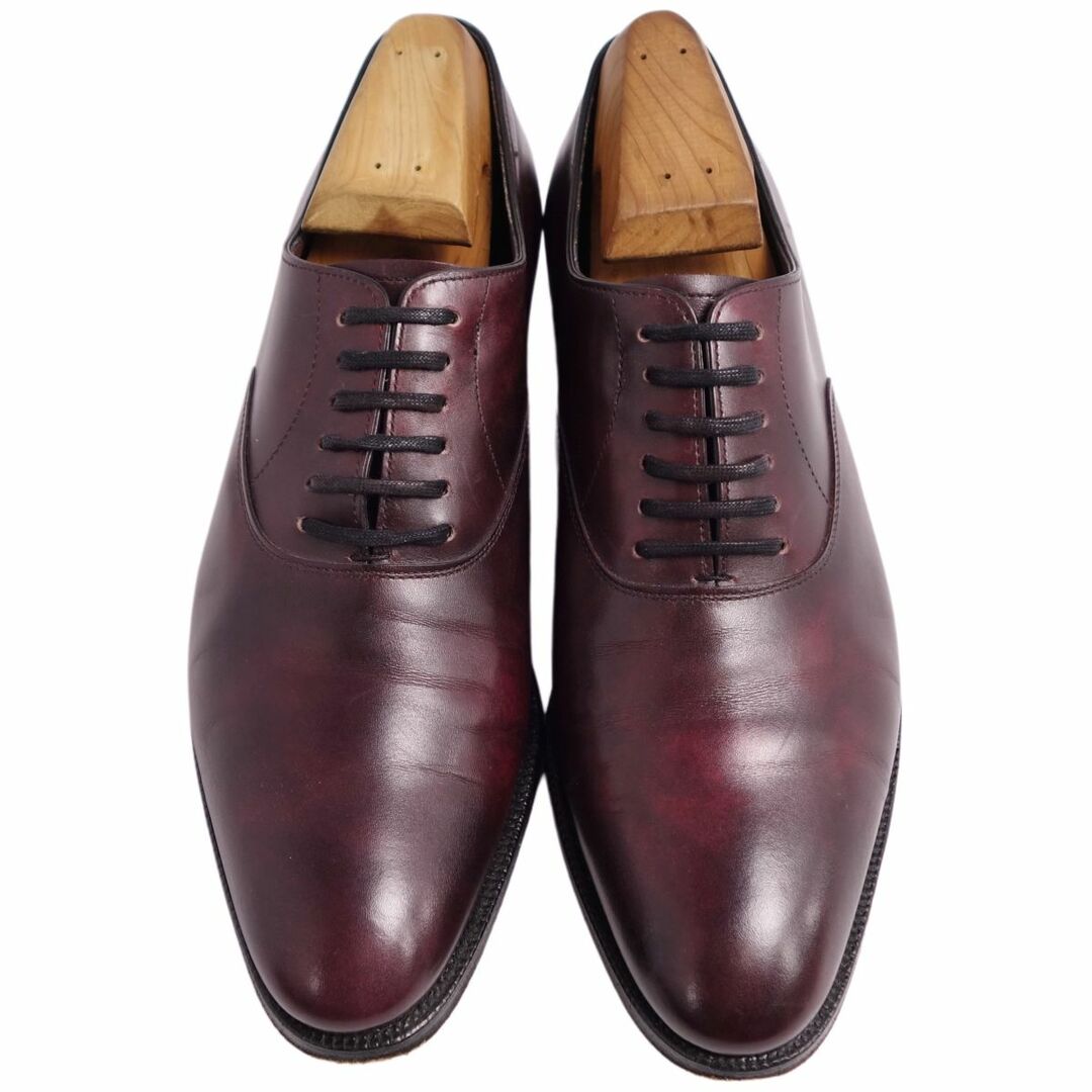 JOHN SMEDLEY(ジョンスメドレー)のジョンロブ JOHN LOBB レザーシューズ オックスフォードシューズ SEATON シートン ミュージアムカーフ カーフレザー 革靴 メンズ 5.5E(24cm相当) ボルドー メンズの靴/シューズ(ドレス/ビジネス)の商品写真