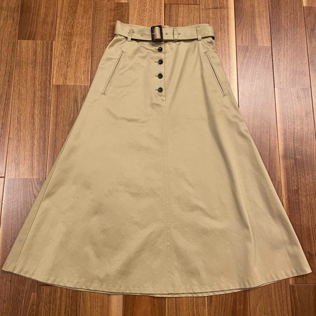 Spick & Span(スピックアンドスパン)のトレンチマキシ丈スカート レディースのスカート(ロングスカート)の商品写真