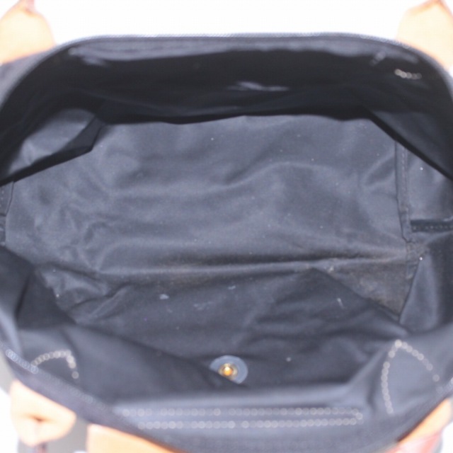 LONGCHAMP(ロンシャン)のロンシャン ル プリアージュ トートバッグ ハンドバック 黒 ブラック 茶 レディースのバッグ(トートバッグ)の商品写真
