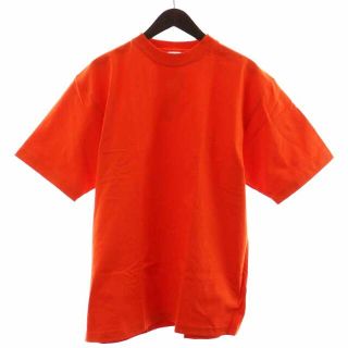 CAMBER Tシャツ カットソー クルーネック 半袖 L オレンジ(Tシャツ/カットソー(半袖/袖なし))