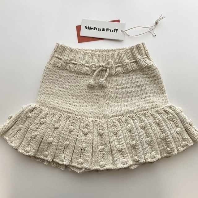 Misha & Puff(ミーシャアンドパフ)のmisha&puff Eyelet Popcorn Skating Skirt キッズ/ベビー/マタニティのキッズ服女の子用(90cm~)(スカート)の商品写真