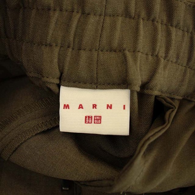 Marni(マルニ)のマルニ × ユニクロ ワイドフィットパンツ センタープレス ジッパーフライ レディースのパンツ(その他)の商品写真