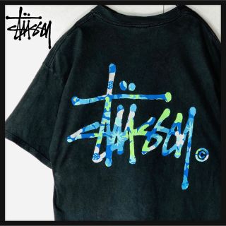 ステューシー(STUSSY)の【希少】オールド ステューシー デカロゴ バックロゴ ストックロゴ 存在感(Tシャツ/カットソー(半袖/袖なし))