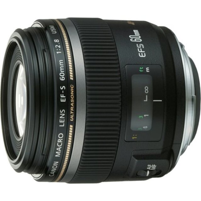 Canon 単焦点マクロレンズ EF-S60mm F2.8マクロ USM APS-C対応 o7r6kf1