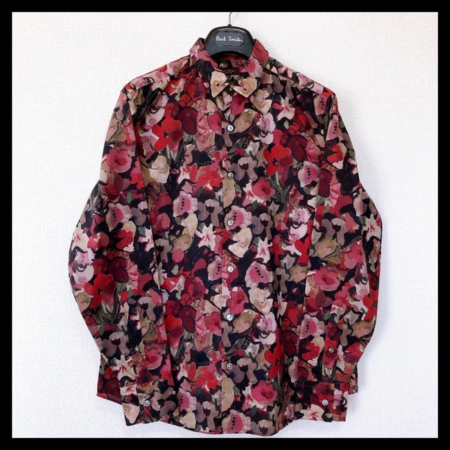 Paul Smith COLLECTION - ポールスミス 長袖シャツ 花柄 レッド系の