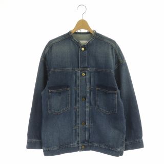 イエナ リメイクルーズデニムブルゾン ジージャン Gジャン ノーカラー
