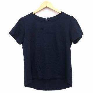 エムプルミエ(M-premier)のエムプルミエ M-Premier カットソー Tシャツ 切替 無地 シンプル(カットソー(半袖/袖なし))