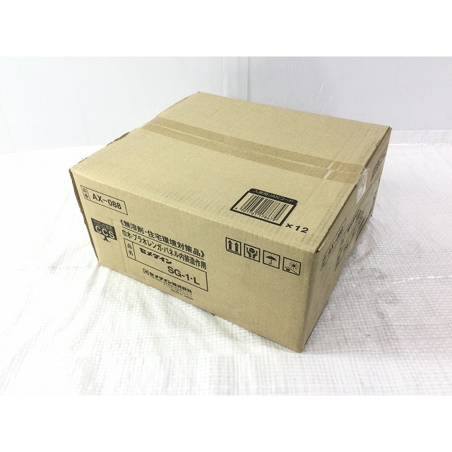 ☆未使用品☆セメダイン SG-1L AX-088 規格1kg x 入数12個 接着剤 巾木/プラ/木/レンガ/パネル内装造作用 無溶剤 住宅環境対策品  CCS 69996の通販 by 工具販売専門店Borderless(ラクマ店)｜ラクマ