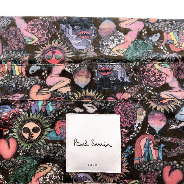 Paul Smith - ポールスミス 長袖シャツ 総柄 ブラック系の通販 by なし