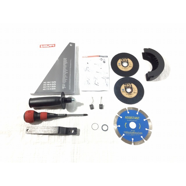 ☆美品☆ HILTI ヒルティ アングルグラインダ AG100-7S ディスク ☆美品☆ HILTI ヒルティ アングルグラインダ AG100-7S ディスク