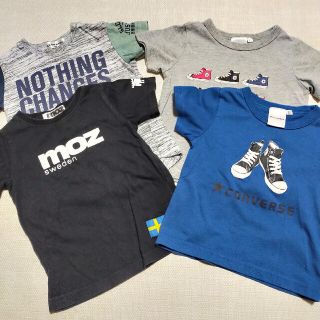 コンバース(CONVERSE)の男の子　半袖　Tシャツ　90センチ　4枚セット(Tシャツ/カットソー)