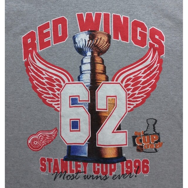 Lee(リー)のDetroit Red Wings NHL Lee USA製 Tシャツ XXL メンズのトップス(Tシャツ/カットソー(半袖/袖なし))の商品写真