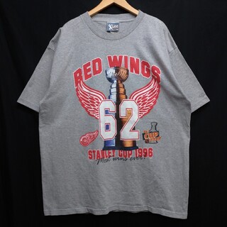 リー(Lee)のDetroit Red Wings NHL Lee USA製 Tシャツ XXL(Tシャツ/カットソー(半袖/袖なし))