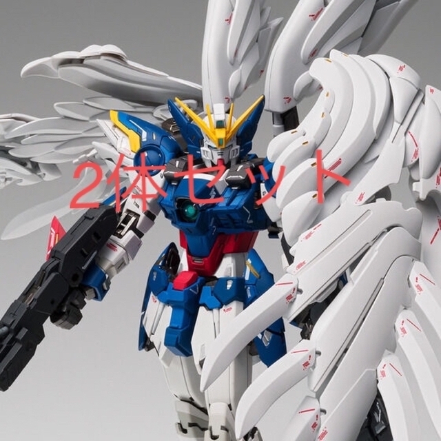 【二体セット】ウイングガンダムゼロ　EW版　Noble Color Ver.プレミアムバンダイ