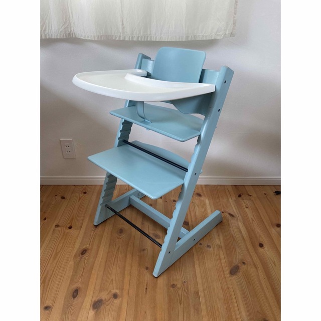 STOKKE トリップトラップ　ベビーセット　アクアブルー