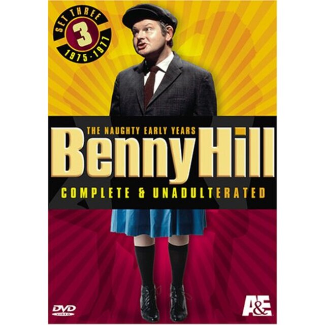 Benny Hill Set 3: Naughty Years - Comp & Unadult [DVD]