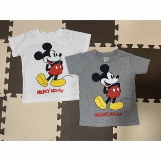 ニシマツヤ(西松屋)の西松屋　ミッキーマウス　Tシャツ　2枚(Tシャツ/カットソー)