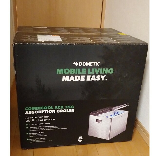 値下!【新品・未開封】Dometic ポータブル 3WAY 冷蔵庫 ACX35G 値下!【新品・未開封】Dometic ポータブル 3WAY 冷蔵庫 ACX35G
