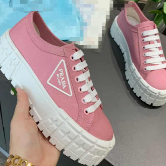 本物新品保証】 PRADA ギャバジンスニーカーサイズ 新品PRADAプラダ