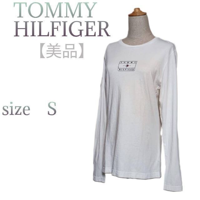 TOMMY HILFIGER - 【トミーヒルフィガー 】ロゴ入り 長袖カットソー