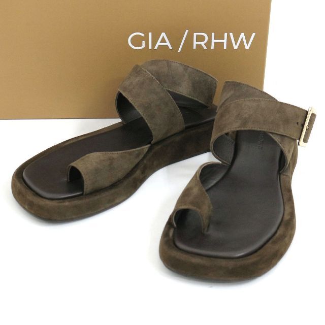 アパルトモン購入 GIA / RHW 22SS スウェードレザーサンダル