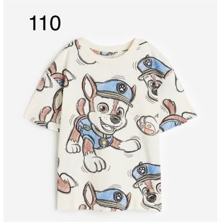 エイチアンドエム(H&M)の《最新作》新品未開封　パウパトロール　Tシャツ　110/115(Tシャツ/カットソー)