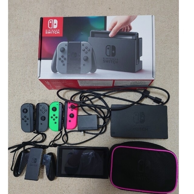 Nintendo Switch JOY-CON グレー 本体 HAC-S-KA - www.sorbillomenu.com