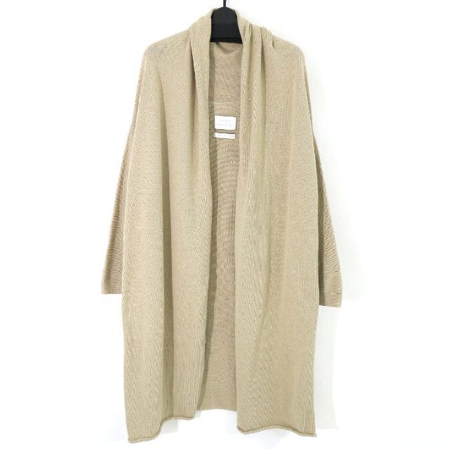 107cmゆき丈ローレンマヌージアン Long Open Cardigan カーディガン ロング