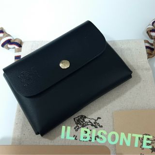 イルビゾンテ(IL BISONTE)の【新品】IL BISONTE　イルビゾンテ　カードケース(名刺入れ/定期入れ)