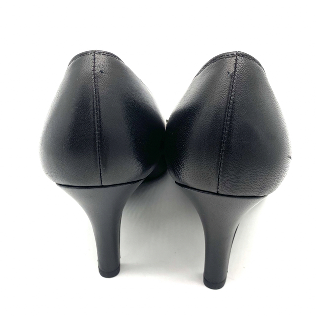 MELMO(メルモ)の〈極美品〉MELMO メルモ【24EE】ビット ローファー パンプス  黒 レディースの靴/シューズ(ハイヒール/パンプス)の商品写真