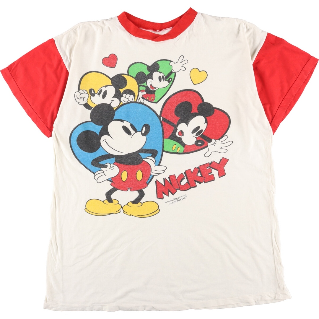 MICKEY MOUSE ミッキーマウス キャラクタープリントTシャツ メンズXXL ヴィンテージ /eaa329708175cm商品名