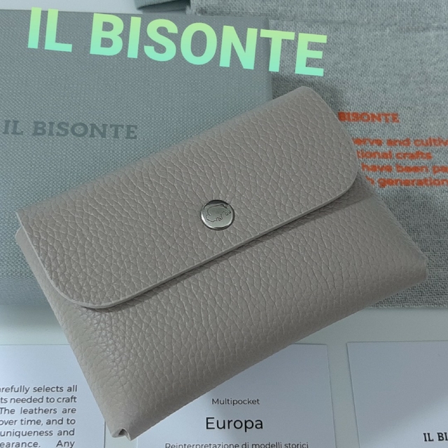 【新品】IL BISONTE　イルビゾンテ　カードケース