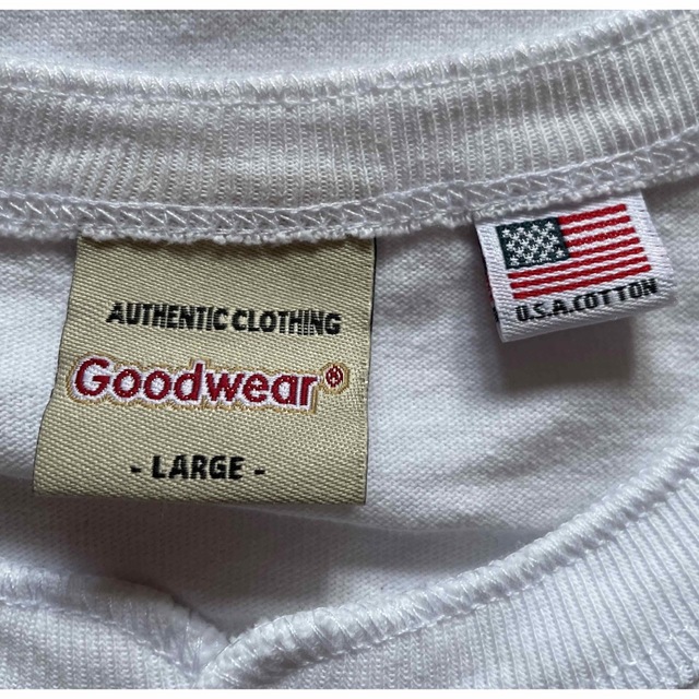 GOOD WEAR(グッドウェアー)のGoodwear グッドウエア　ヘンリーネック　Tシャツ メンズのトップス(Tシャツ/カットソー(半袖/袖なし))の商品写真
